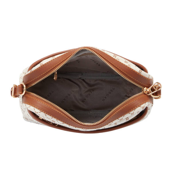 Bej Tekstil Kadın Çapraz Askılı Çanta - S25K1TWC0711-S7G - 3