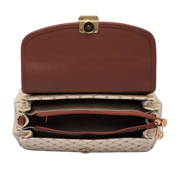 Bej Tekstil Kadın Çapraz Askılı Çanta - S25K1TWC0718-S7G - 4