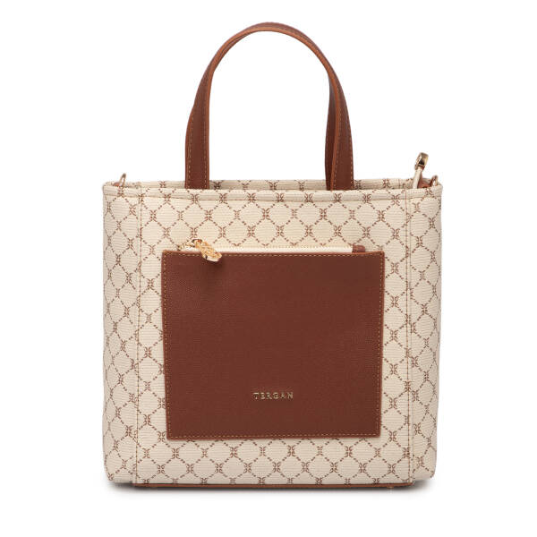 Bej Tekstil Kadın Çapraz Askılı Çanta - S25K1TWC0719-S7G - 1