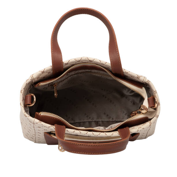 Bej Tekstil Kadın Çapraz Askılı Çanta - S25K1TWC0719-S7G - 4