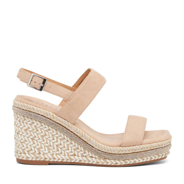 Bej Tekstil Kadın Sandalet - K26Y1SN68723-L0Q - 1