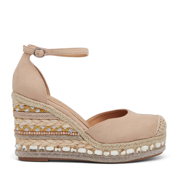 Bej Tekstil Kadın Sandalet - K26Y1SN68724-L0Q 