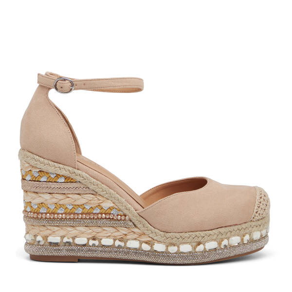 Bej Tekstil Kadın Sandalet - K26Y1SN68724-L0Q - 1