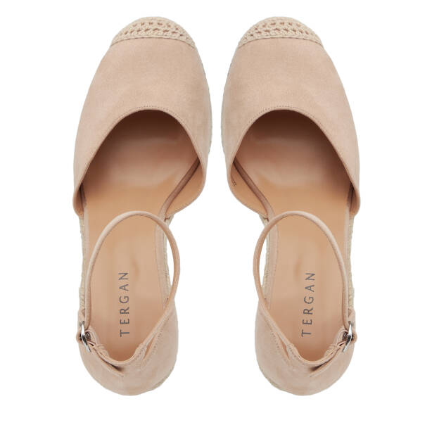 Bej Tekstil Kadın Sandalet - K26Y1SN68724-L0Q - 5