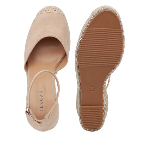 Bej Tekstil Kadın Sandalet - K26Y1SN68724-L0Q - 6