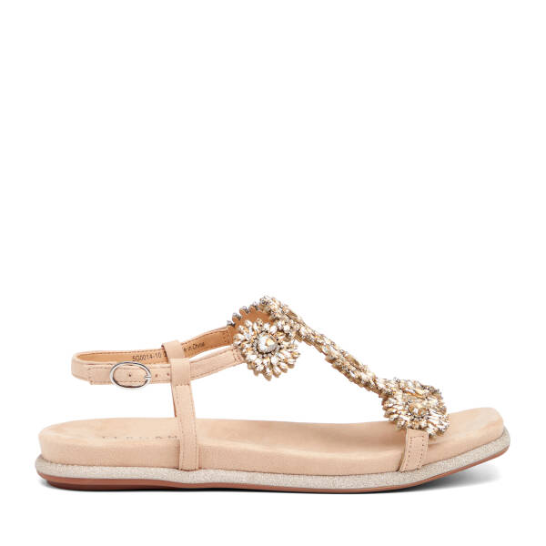 Bej Tekstil Kadın Sandalet - K26Y1SN68728-L0Q - 1
