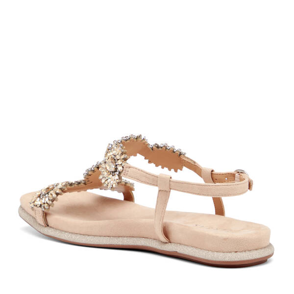 Bej Tekstil Kadın Sandalet - K26Y1SN68728-L0Q - 4