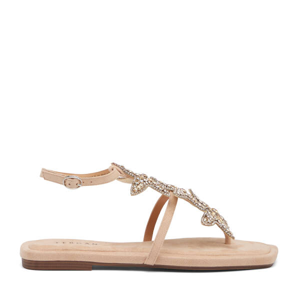 Bej Tekstil Kadın Sandalet - K26Y1SN68729-L0Q - 1
