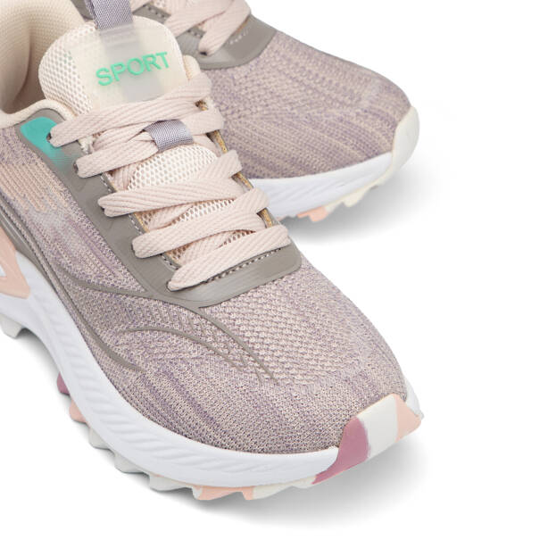 Bej Tekstil Kadın Sneaker - K26I1AY68672-L0Q - 3