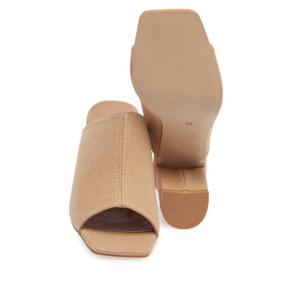 Bej Tekstil Kadın Terlik - K24Y1TR67321-U2J - 4