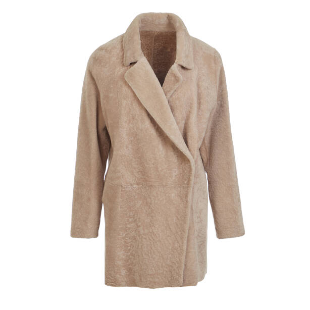 Bej Tekstil - Kürk Kadın Deri Mont - K24KKM320452-H2Q 