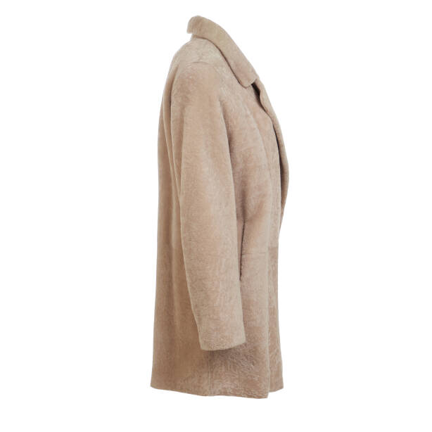 Bej Tekstil - Kürk Kadın Deri Mont - K24KKM320452-H2Q - 3