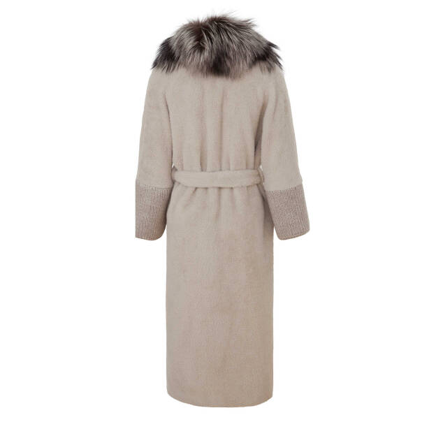 Bej Tekstil - Kürk Kadın Kürk Kaban - K23IKM320362-R33 - 4
