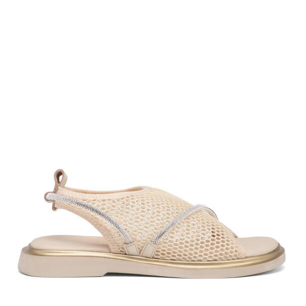 Bej Vegan Kadın Sandalet - K25Y1SN67956-Q2R - 1