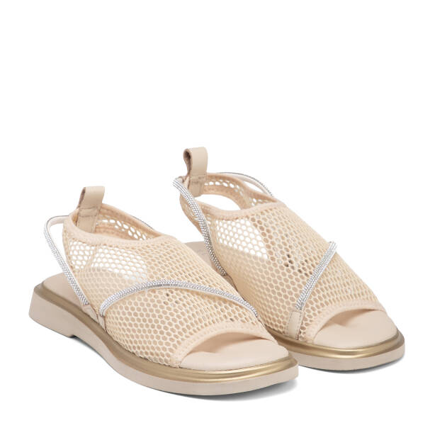 Bej Vegan Kadın Sandalet - K25Y1SN67956-Q2R - 2