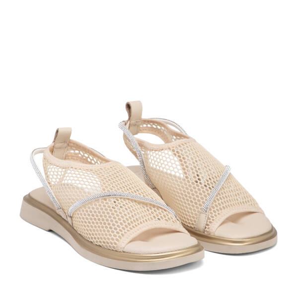 Bej Vegan Kadın Sandalet - K25Y1SN67956-Q2R - 2