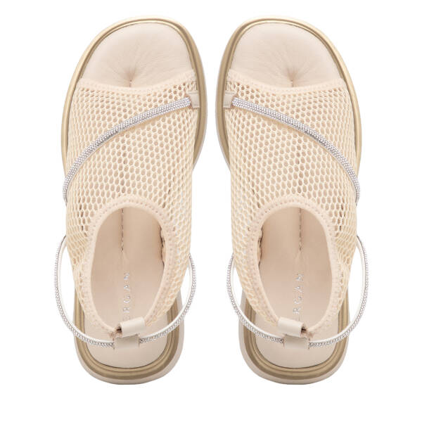 Bej Vegan Kadın Sandalet - K25Y1SN67956-Q2R - 5