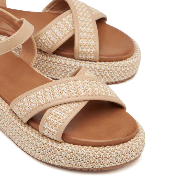 Bej Vegan Kadın Sandalet - K26Y1SN68721-R74 - 3