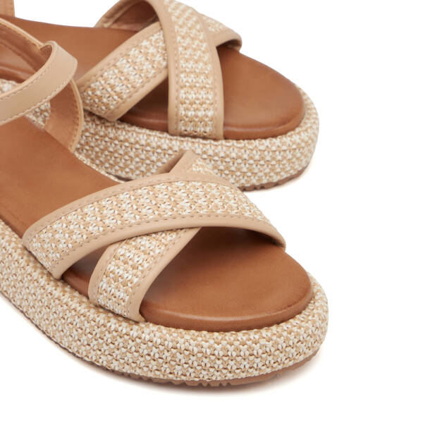 Bej Vegan Kadın Sandalet - K26Y1SN68721-R74 - 3