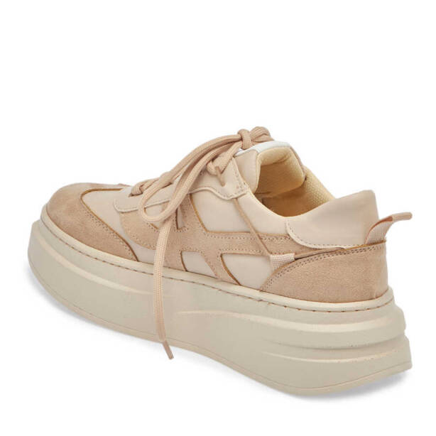 Bej Vegan Kadın Sneaker - K23S1AY66895-D67 - Tergan