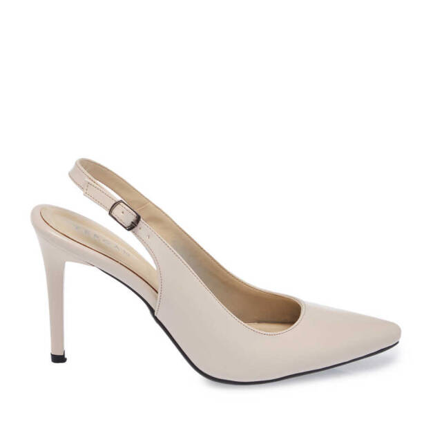 Bej Vegan Kadın Stiletto - K24I1AY67377-R72 - 1