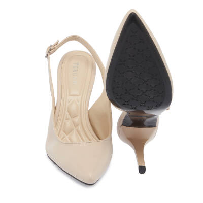  Bej Vegan Kadın Stiletto - K24I1AY67377-R74 | Bej - 4