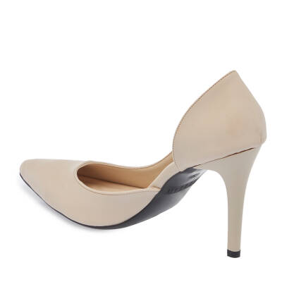  Bej Vegan Kadın Stiletto - K24I1AY67378-R74 - 2