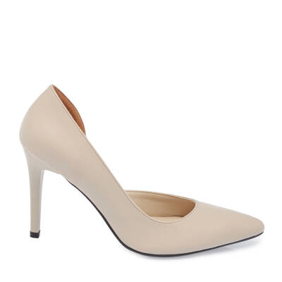 Bej Vegan Kadın Stiletto - K24I1AY67378-R74 - 3