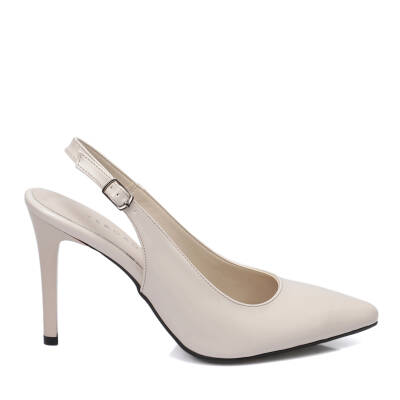  Bej Vegan Kadın Stiletto - K24I1AY67381-R72 - 3