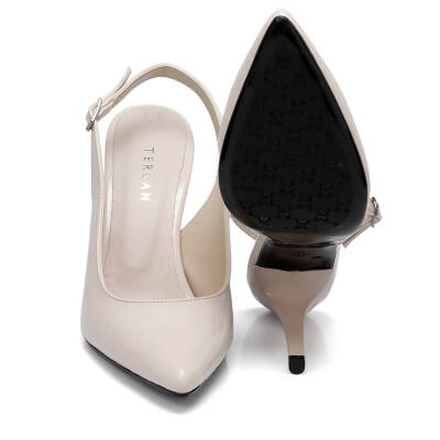  Bej Vegan Kadın Stiletto - K24I1AY67381-R72 - 4