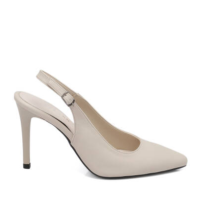  Bej Vegan Kadın Stiletto - K24I1AY67381-R74 - 3
