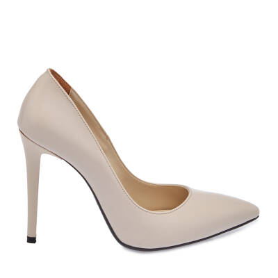 Bej Vegan Kadın Stiletto - K24I1AY67462-R72 - 3