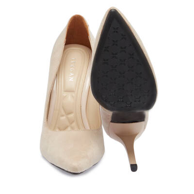  Bej Vegan Kadın Stiletto - K24I1AY67462-R73 - 4