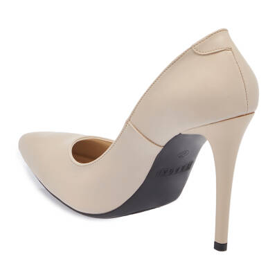 Bej Vegan Kadın Stiletto - K24I1AY67462-R74 - 2
