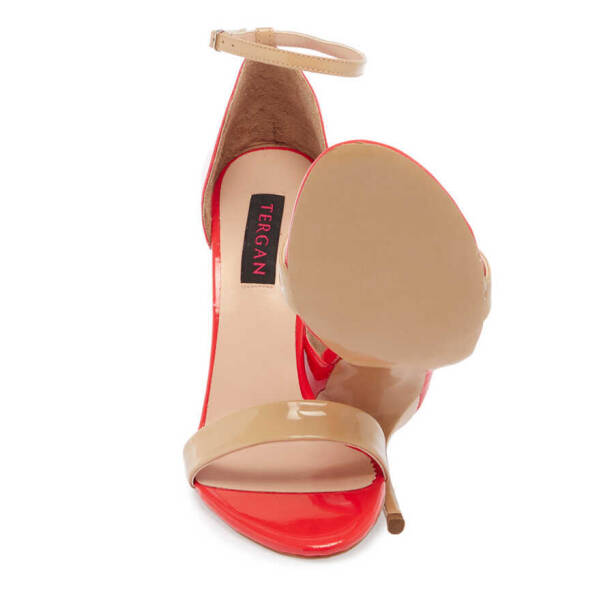 Bej Vegan Kadın Topuklu Ayakkabı - K24Y1AY67398-D67 - 5