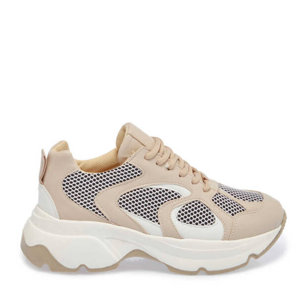 Bej Vegan - Tekstil Kadın Sneaker - K24I1AY67364-R74 - 1