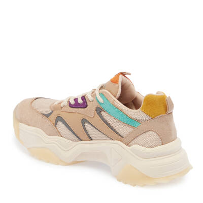 Bej Vegan - Tekstil Kadın Sneaker - K24S1AY67646-D67 - 2