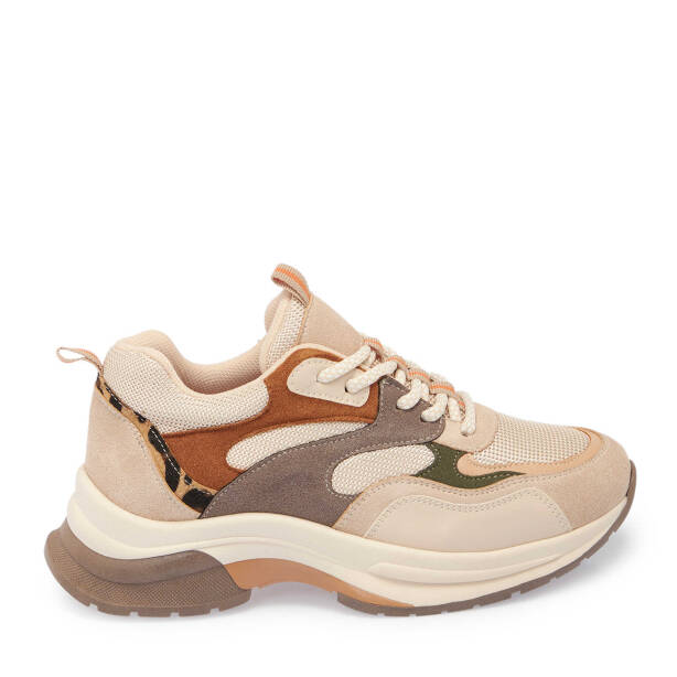 Bej Vegan - Tekstil Kadın Sneaker - K25S1AY68176-R74 - 3