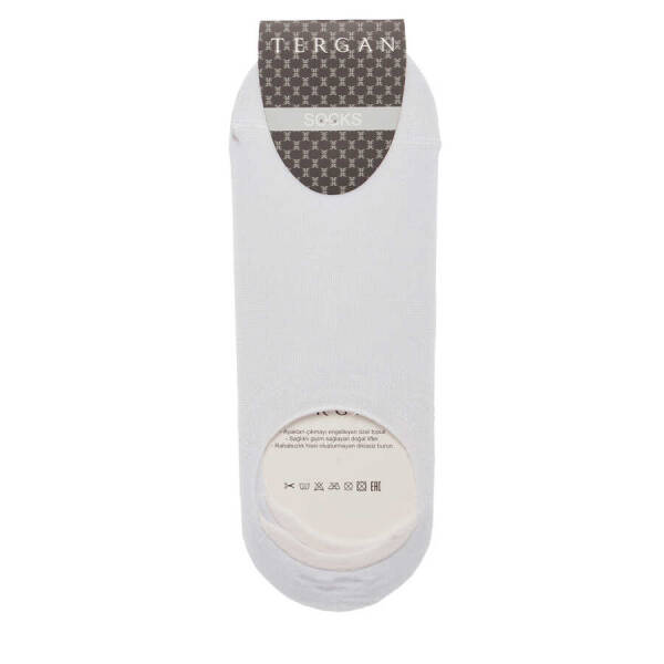 Beyaz Bambu Erkek Çorap - E24I1CR20283-D93 - 1