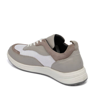 Beyaz Deri Erkek Sneaker - E22I1AY55709-A26 - 2