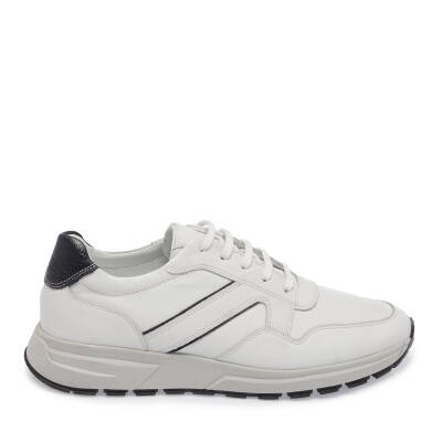  Beyaz Deri Erkek Sneaker - E23I1AY56209-L94 - 3