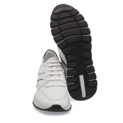  Beyaz Deri Erkek Sneaker - E23I1AY56209-L94 - 4