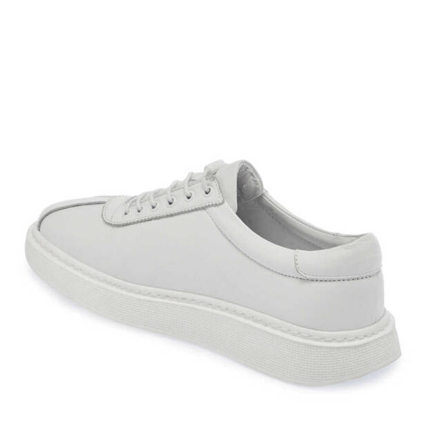 Beyaz Deri Erkek Sneaker - E24I1AY56610-A26 - 2