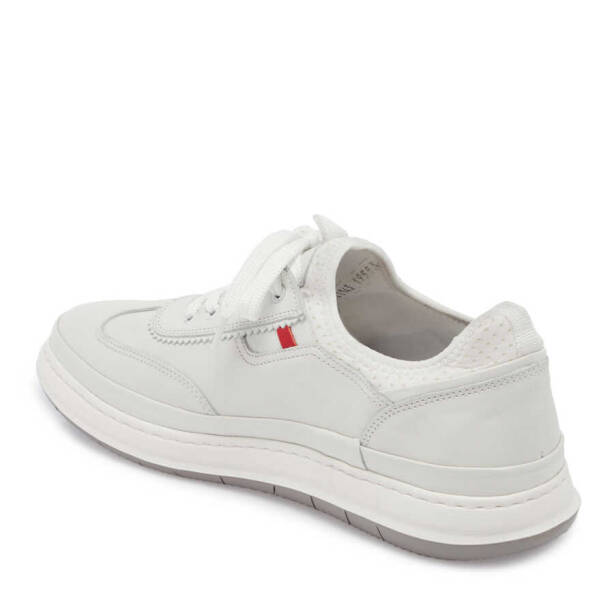 Beyaz Deri Erkek Sneaker - E24I1AY56615-A26 - 2