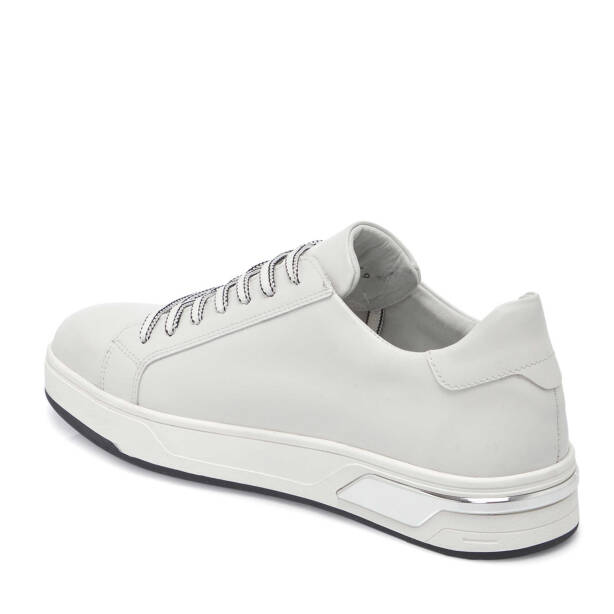 Beyaz Deri Erkek Sneaker - E24I1AY56616-A26 - 2