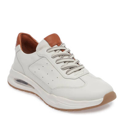  Beyaz Deri Erkek Sneaker - E24I1AY56620-A26 