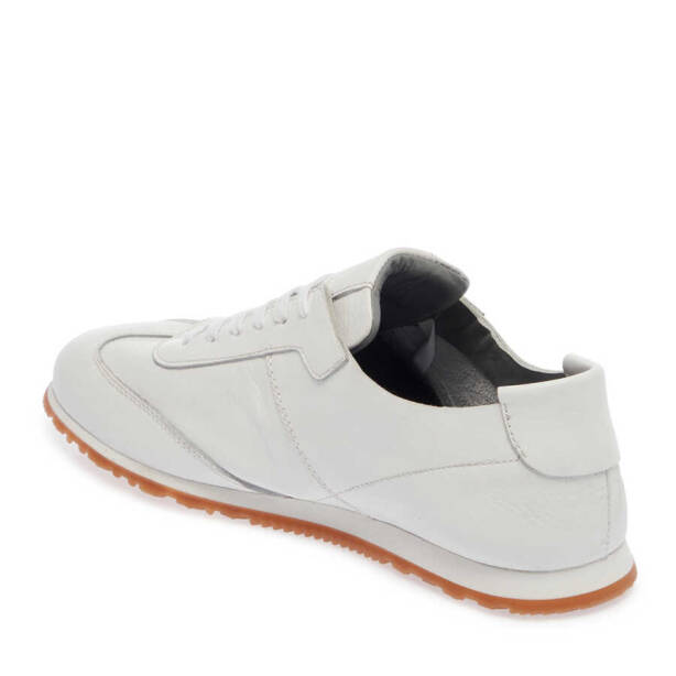 Beyaz Deri Erkek Sneaker - E24I1AY56631-A26 - 2