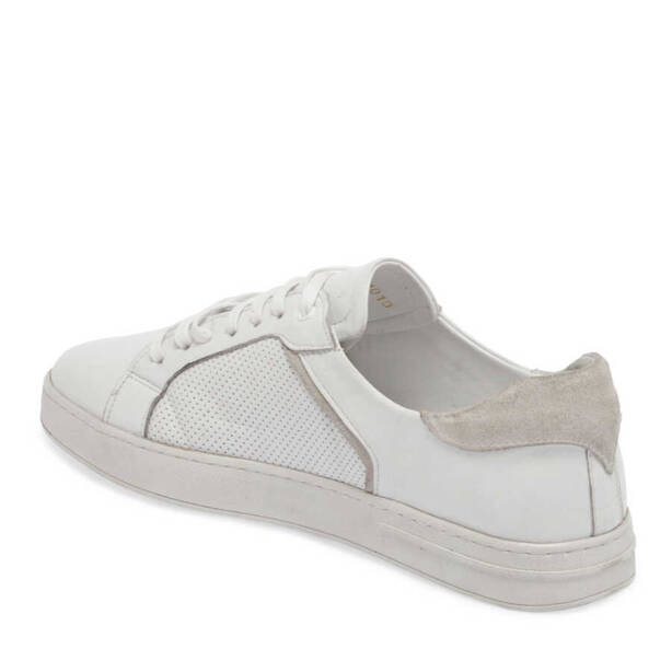 Beyaz Deri Erkek Sneaker - E24I1AY56636-A26 - 2