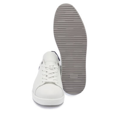  Beyaz Deri Erkek Sneaker - E24I1AY56700-B69 - 4