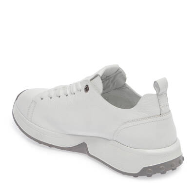  Beyaz Deri Erkek Sneaker - E24I1AY56703-B69 - 2